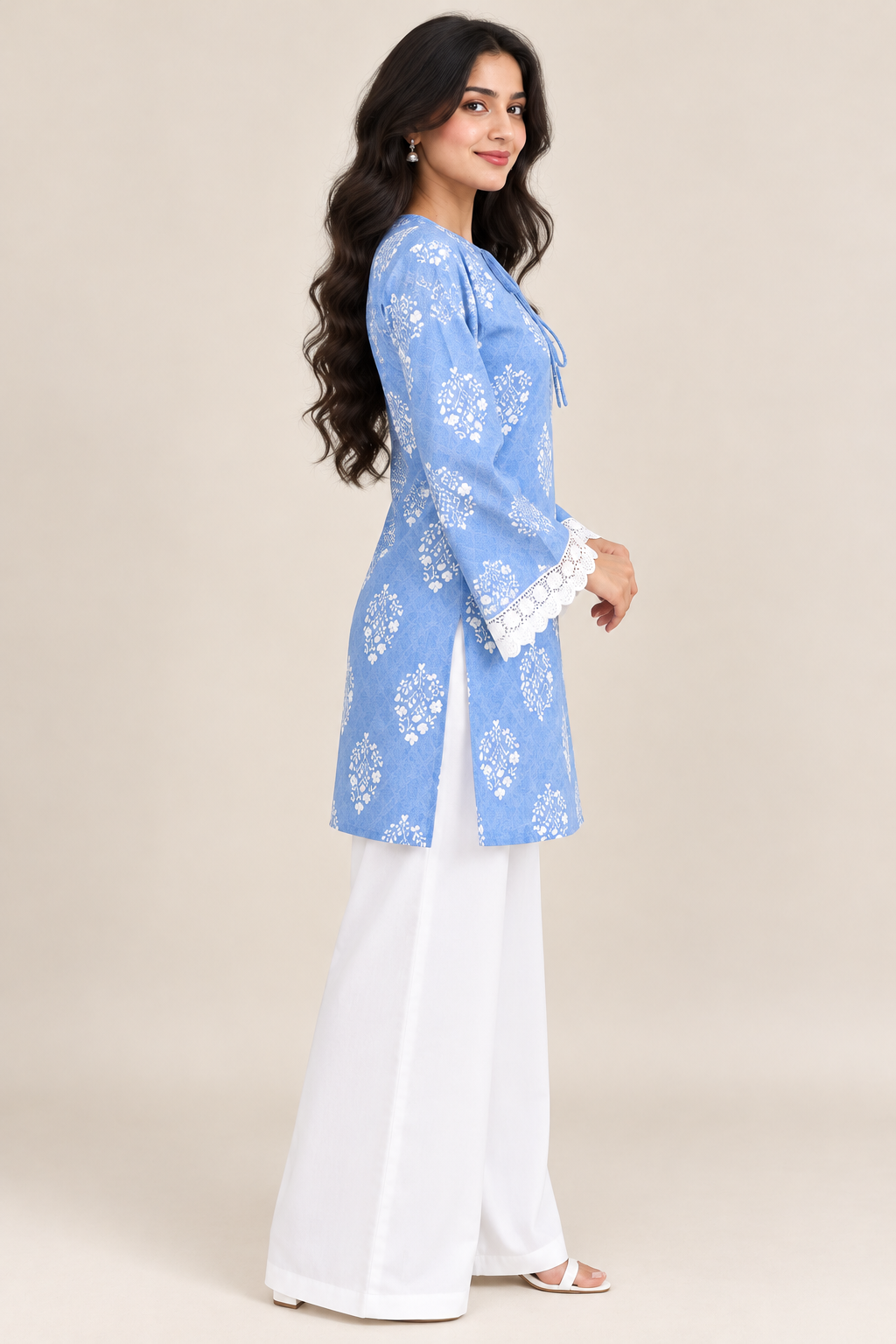 New Cotton Printed Short Kurti for Women