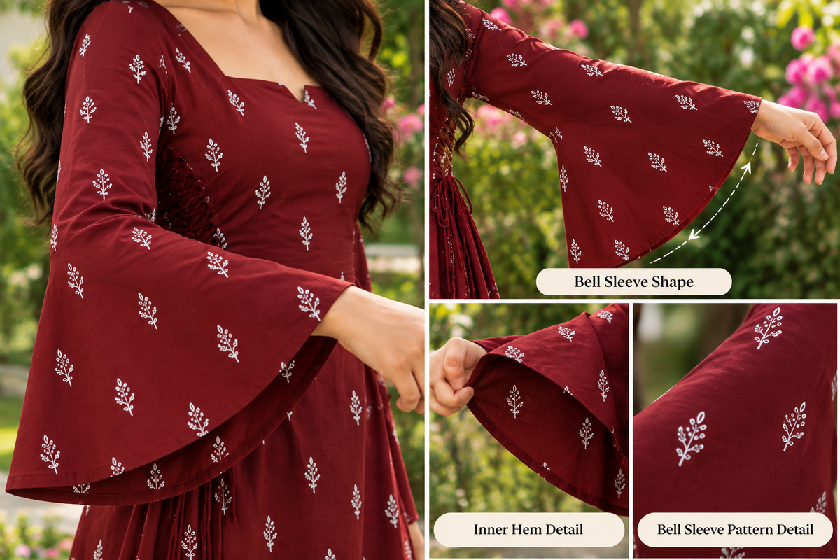 Women's Printed Cotton Short Kurti – Stylish Everyday Wear