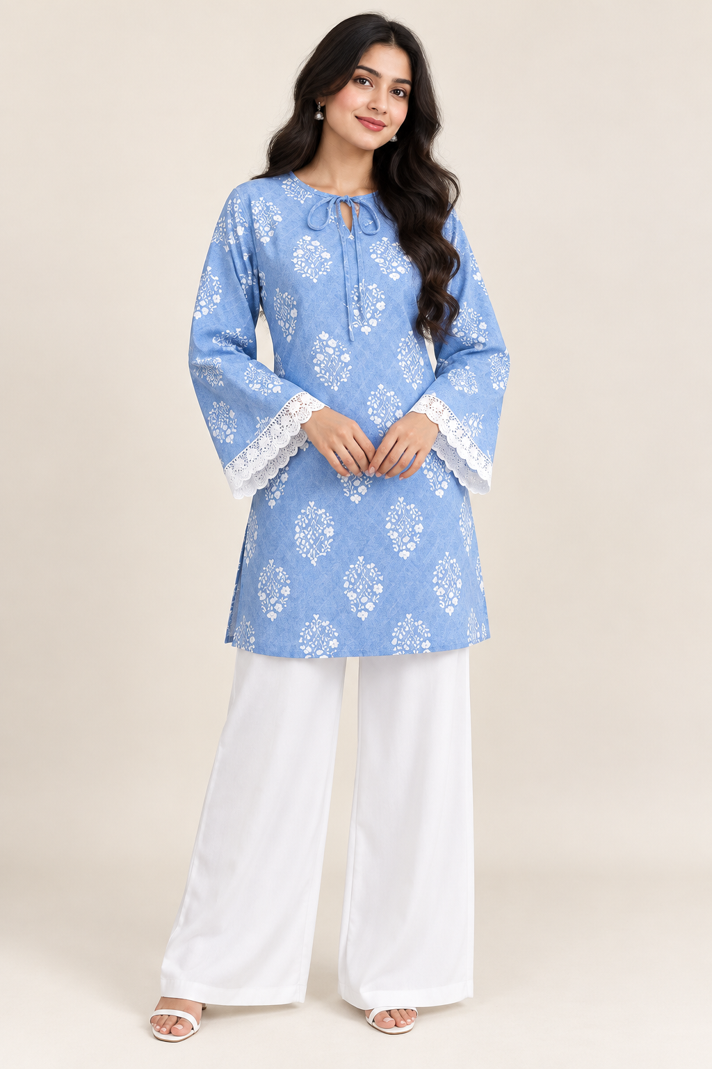 New Cotton Printed Short Kurti for Women